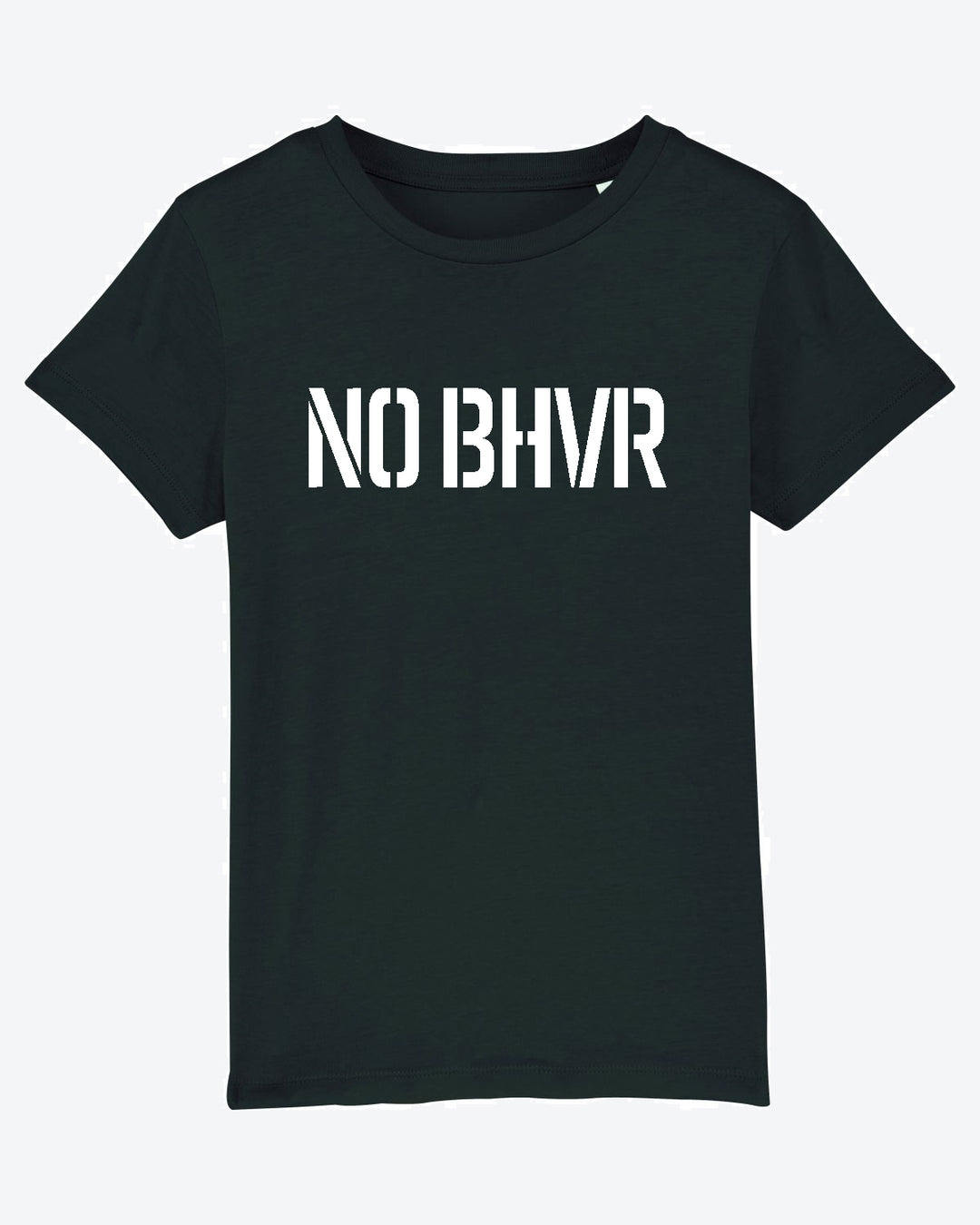 NO BHVR Kids Large Print Tee (Black)