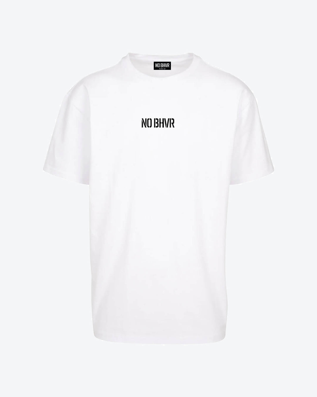 NO BHVR Oversize Tee (White)