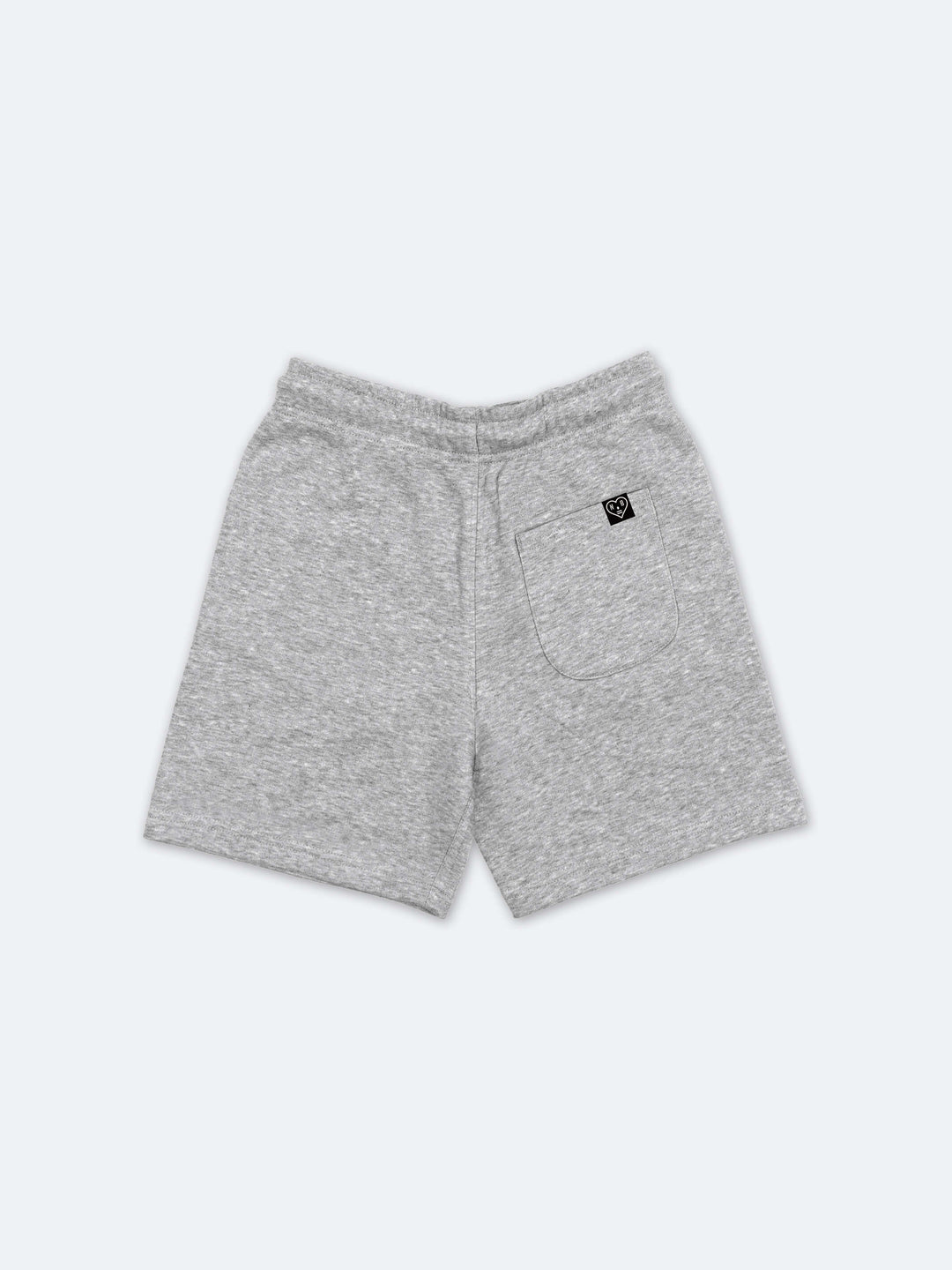 Kids Stencil Shorts (Heather Grey)