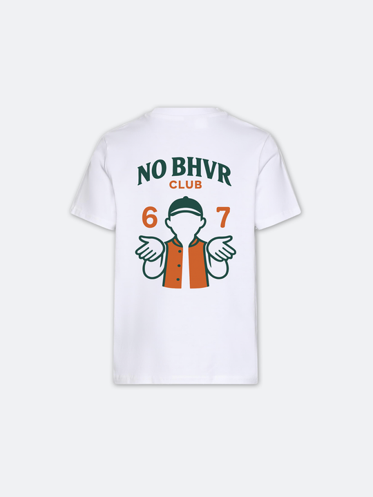 NO BHVR Club 67 Kids Tee Boy (White)
