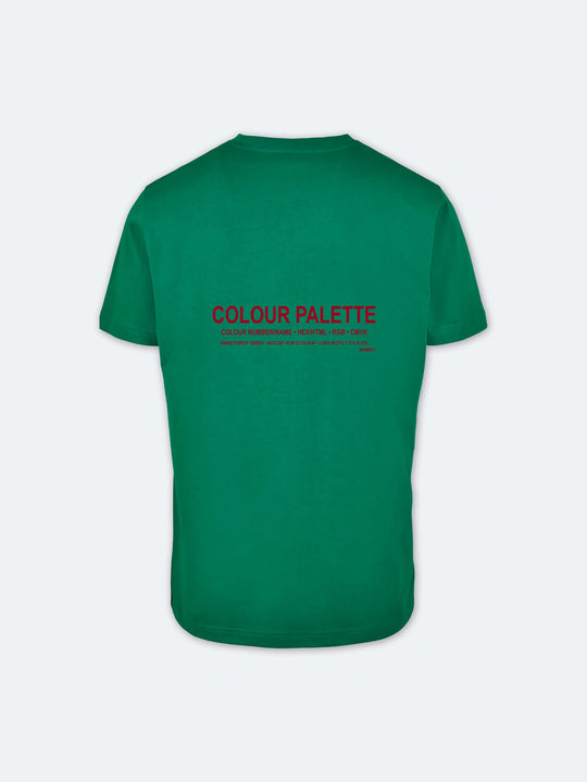 Colour Palette Tee (Forest Green)