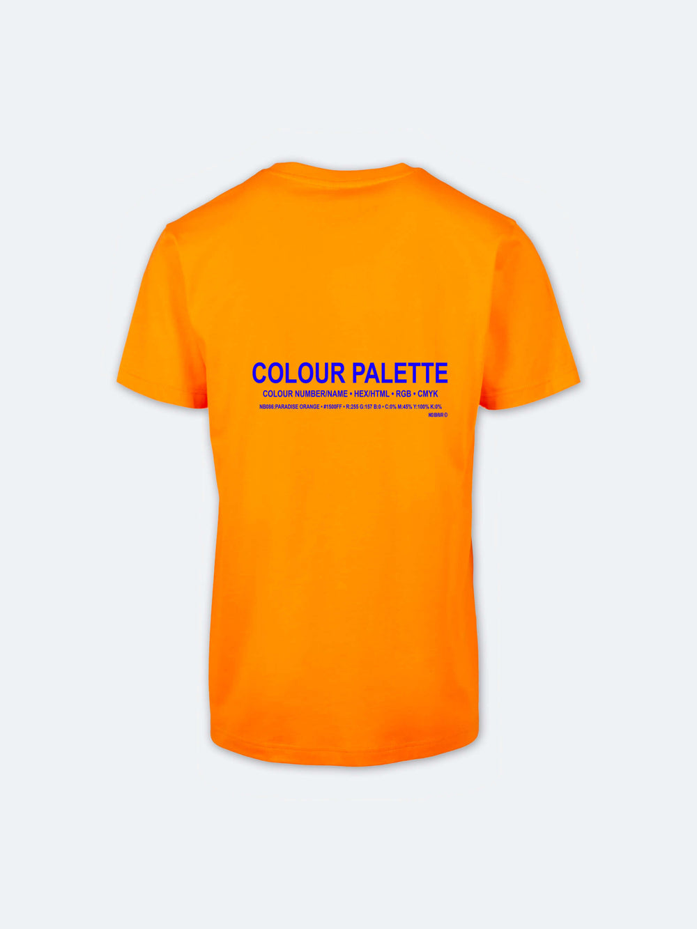 Colour Palette Tee (Paradise Orange)