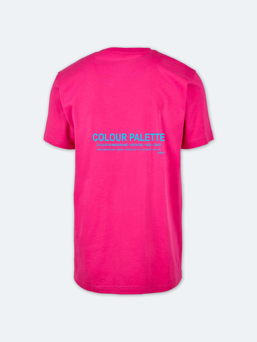 Colour Palette Tee (Hibiskus Pink)