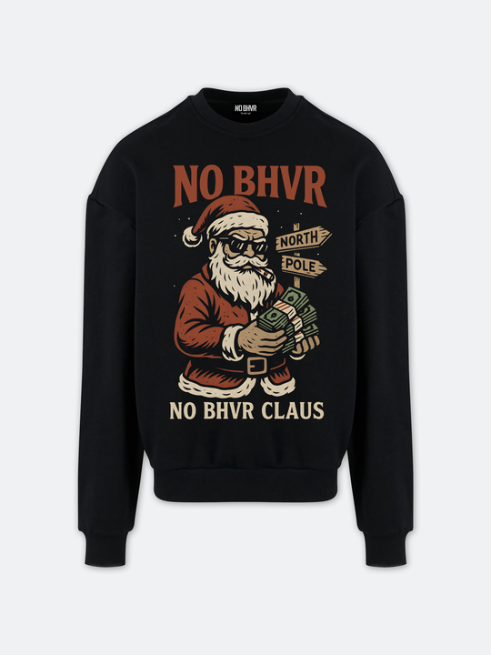 NO BHVR Christmas Santa Sweater (Black)
