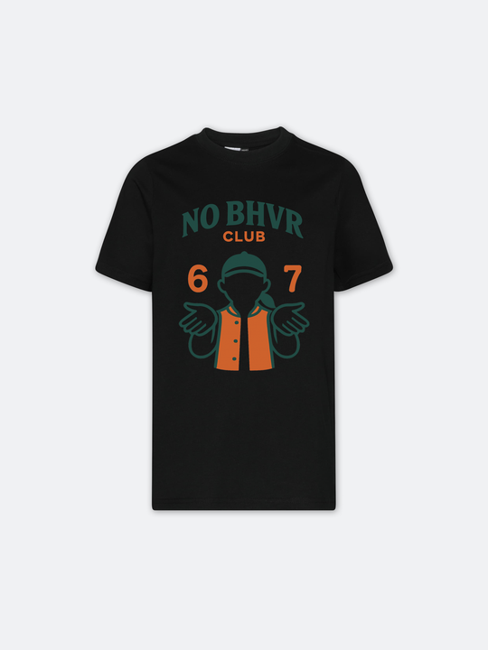 NO BHVR Club 67 Kids Tee Girl (Black)