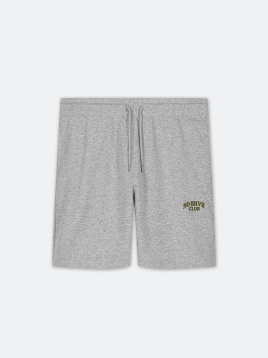 NO BHVR Club Shorts (Heather Grey)