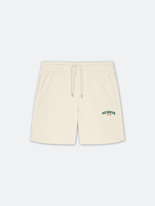 NO BHVR Club Elegance Shorts (Cream)