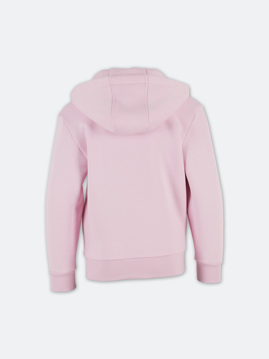 NO BHVR Club Kids Zipped Hoodie (Pink)