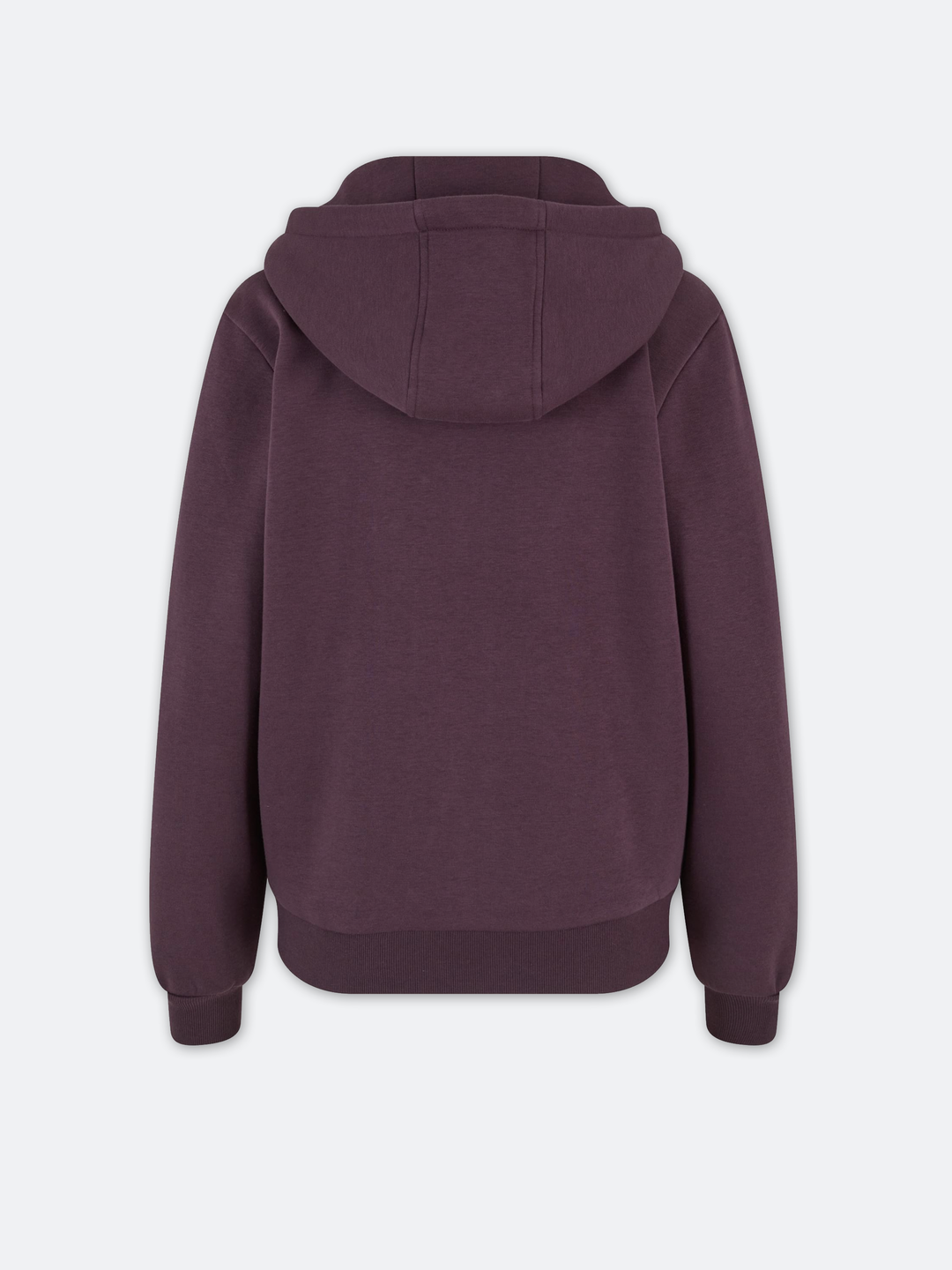 NO BHVR Club Ladies Zipped Hoodie (Plum)