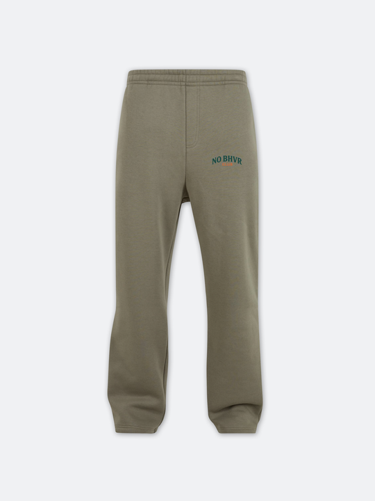NO BHVR Club Sweat Pants (Pale Khaki)