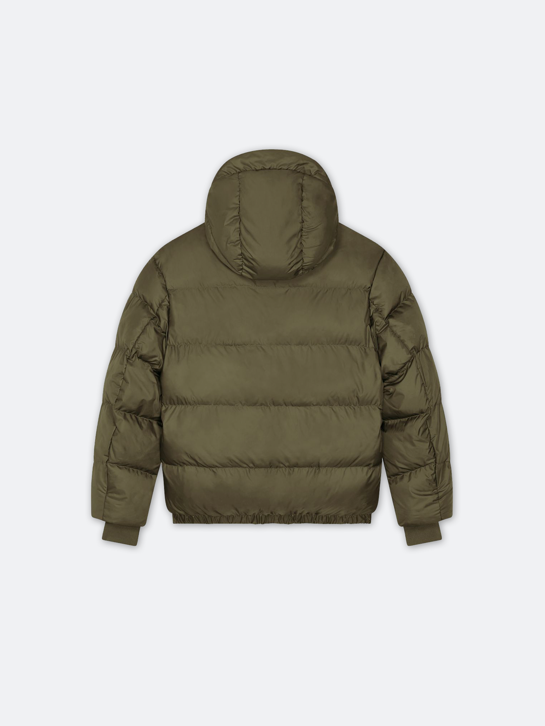 NO BHVR Club Oversized Puffer Jacket (Khaki)