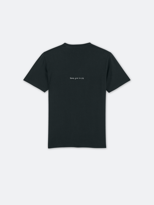 Slogan tee quote1 black