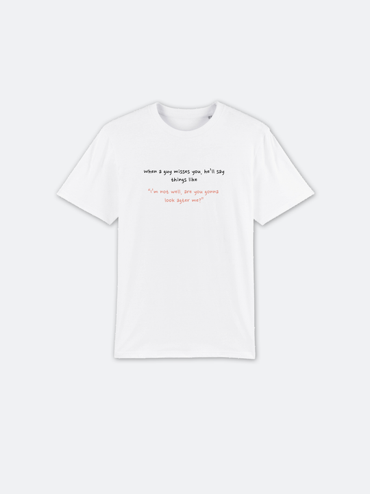 Slogan tee quote1 white