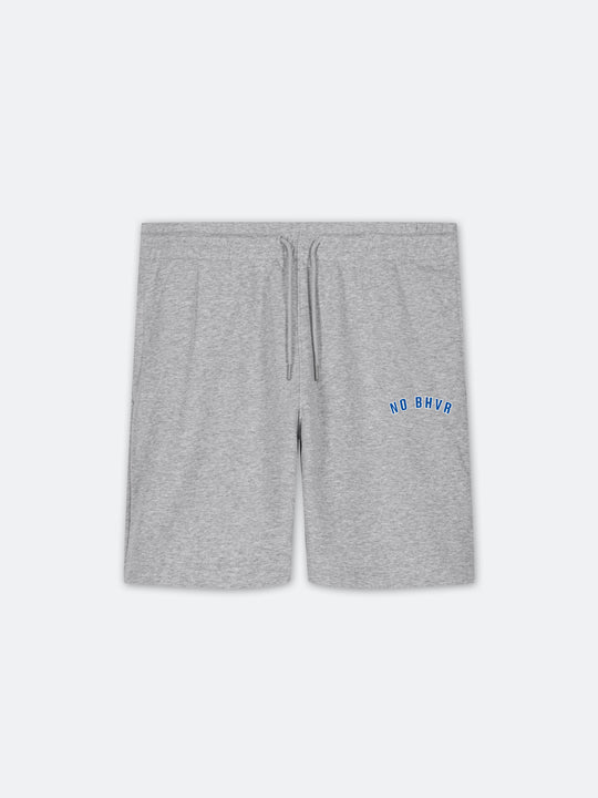 Varsity Blue Shorts (Heather Grey)