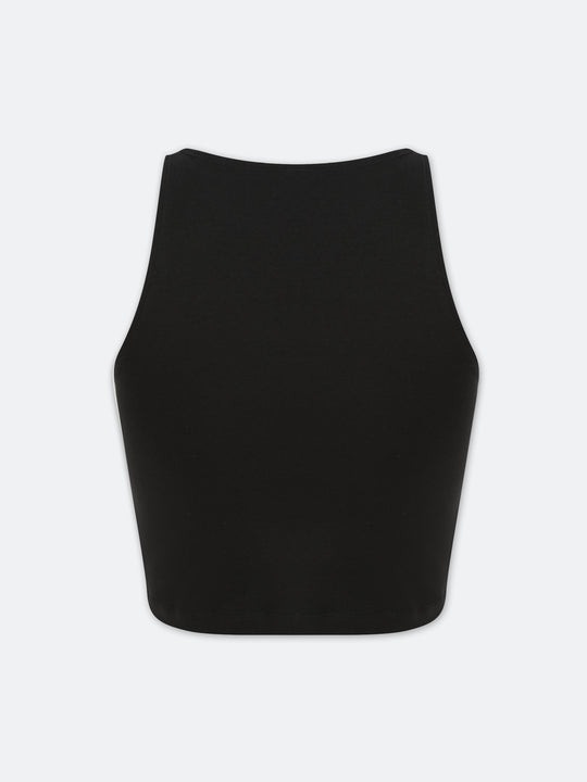 Future Cropped Vest (Black)