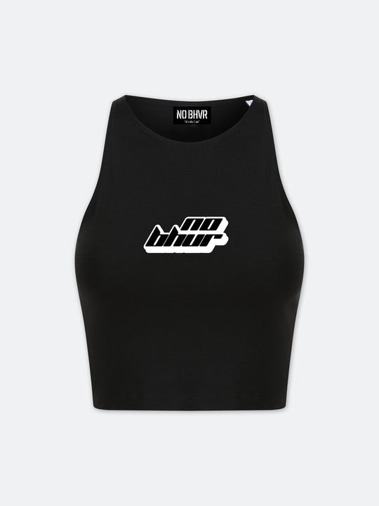 Future Cropped Vest (Black)