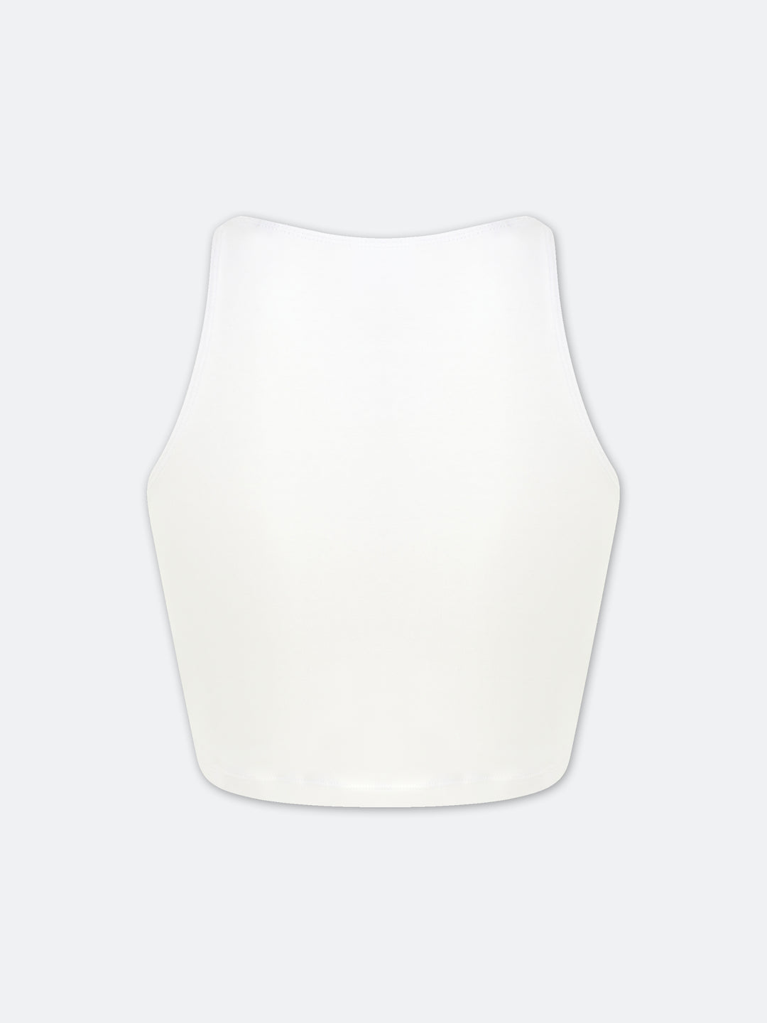 Future Cream Cropped Vest (White)