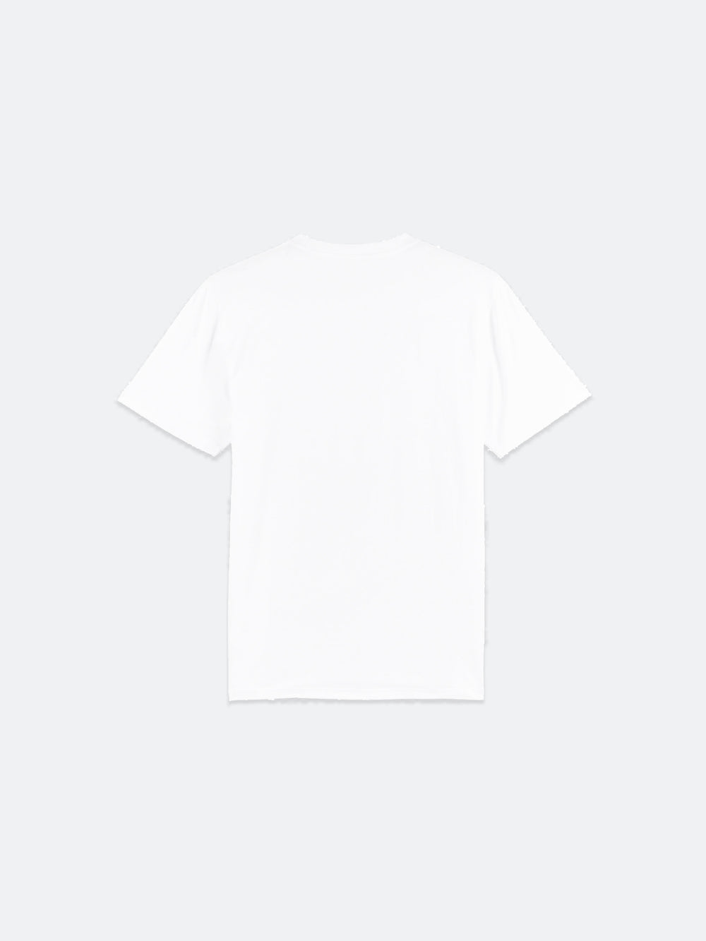 Stencil Navy logo Tee (White)