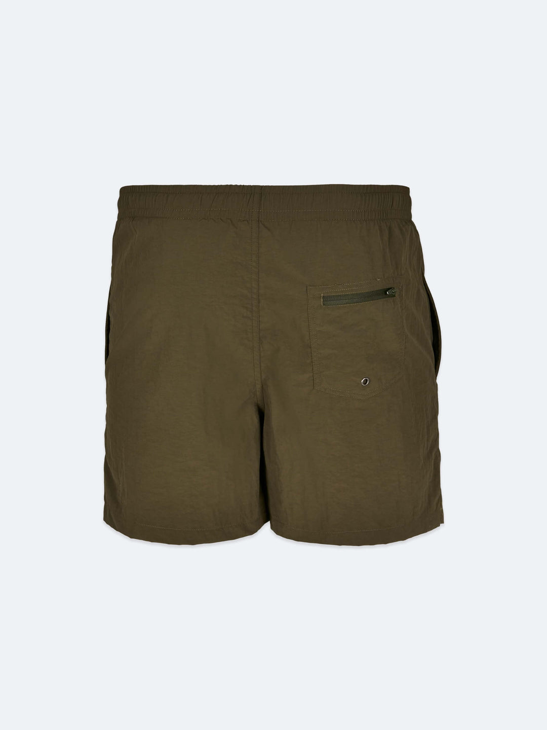 Stencil Swim Shorts (Khaki)