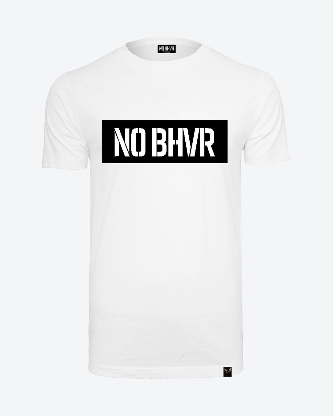 NO BHVR Banner Tee (White)